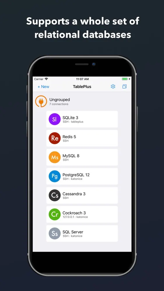 TablePlus screenshot 1