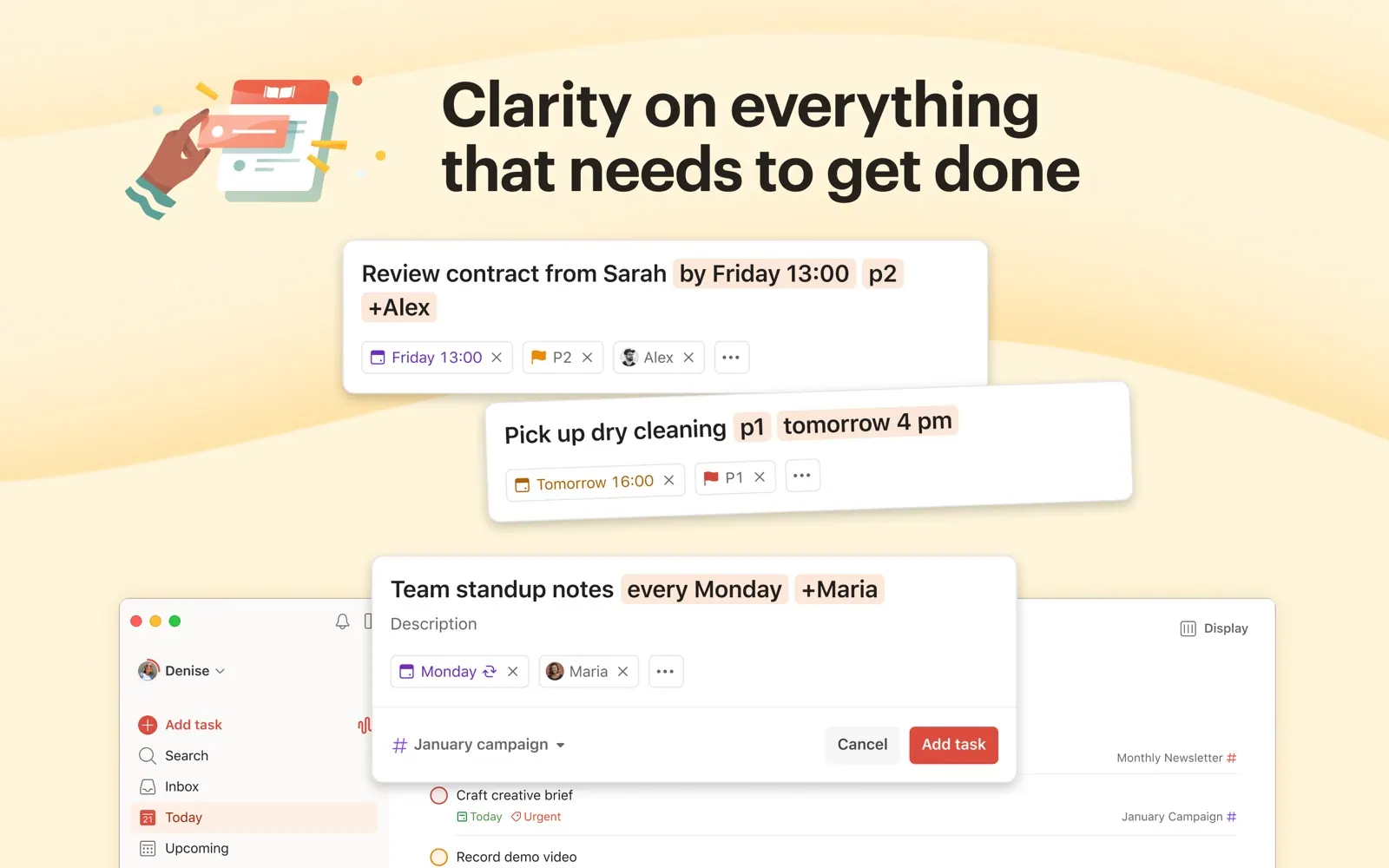 Todoist screenshot 2