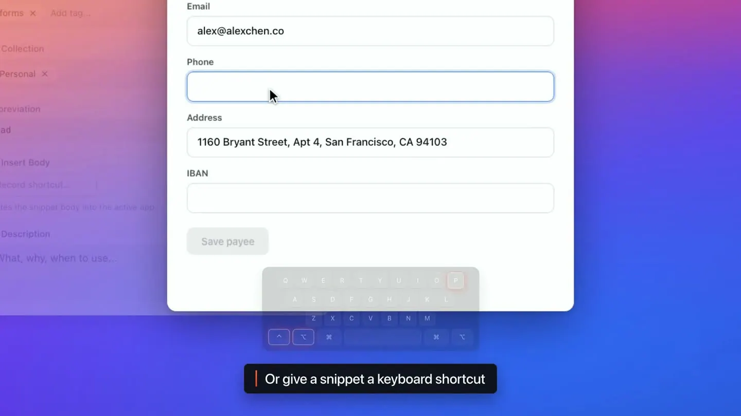 TypeFire screenshot 2