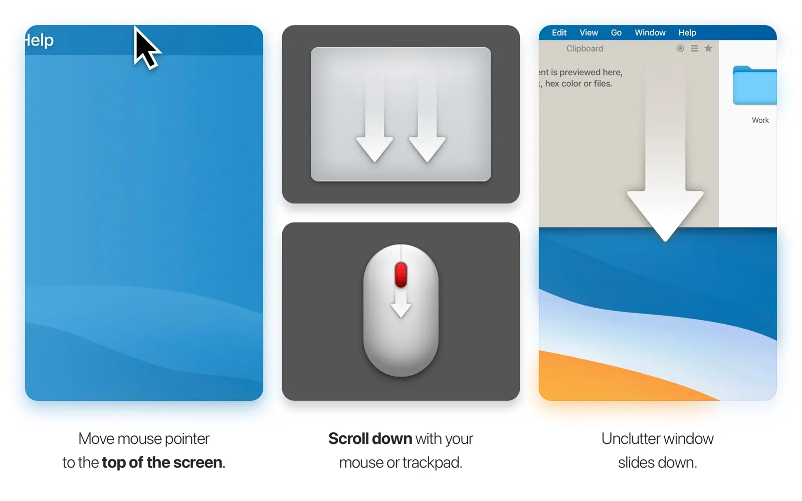 Unclutter screenshot 2
