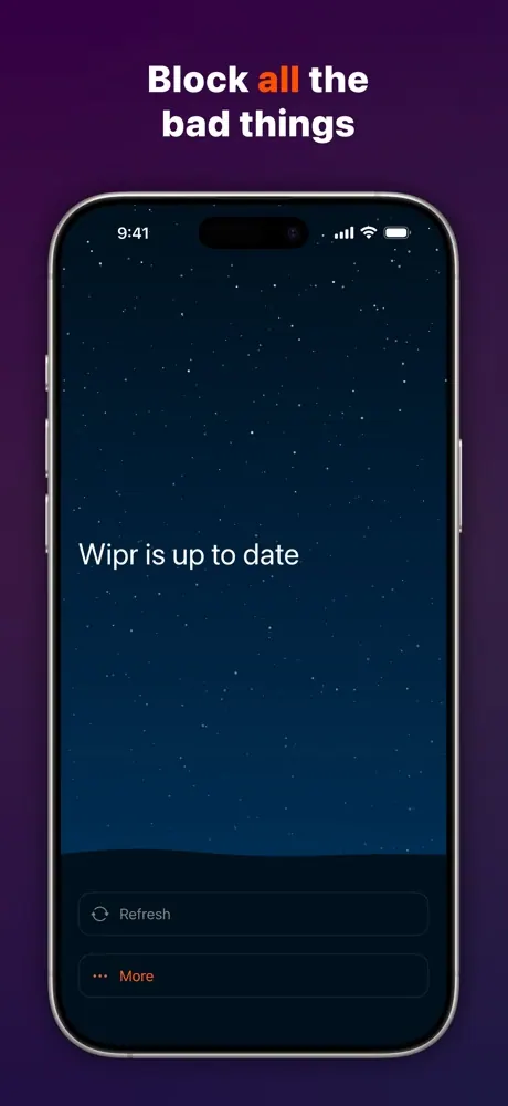 Wipr 2 screenshot 1