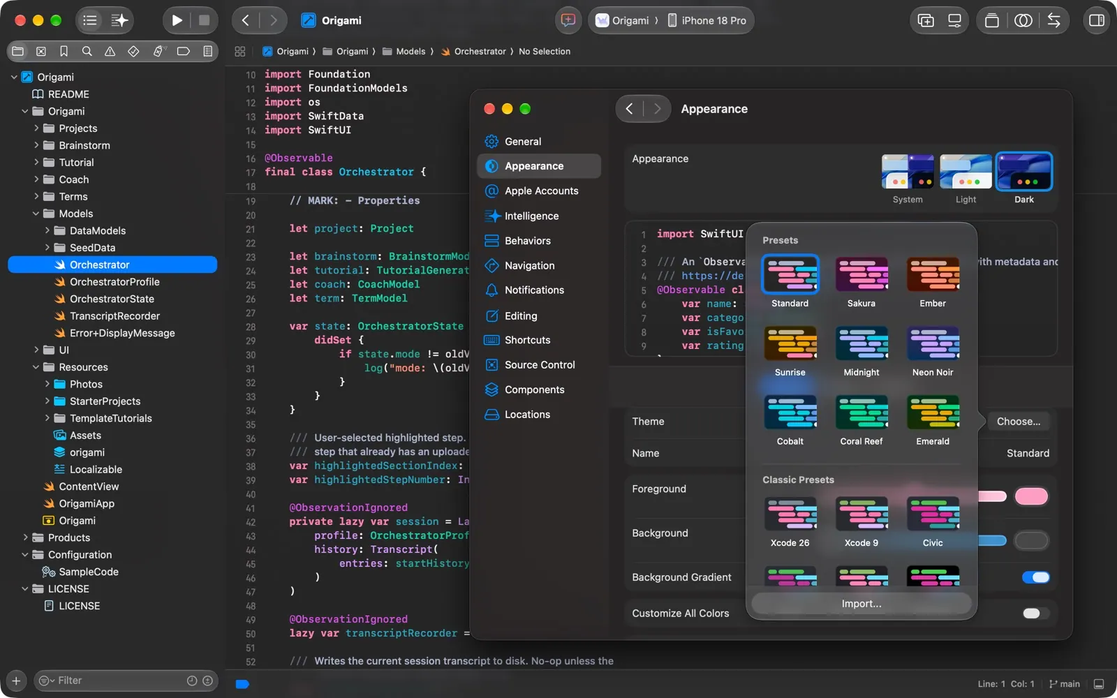 Xcode screenshot 7